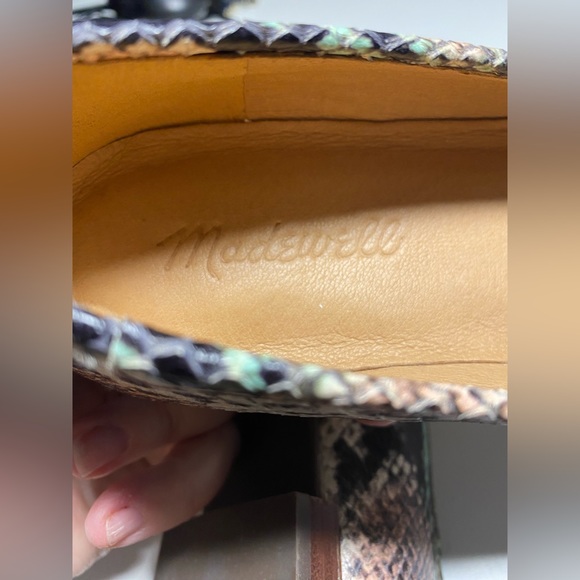 NWOT Madewell Leather Adele Ballet Flats - Picture 8 of 9